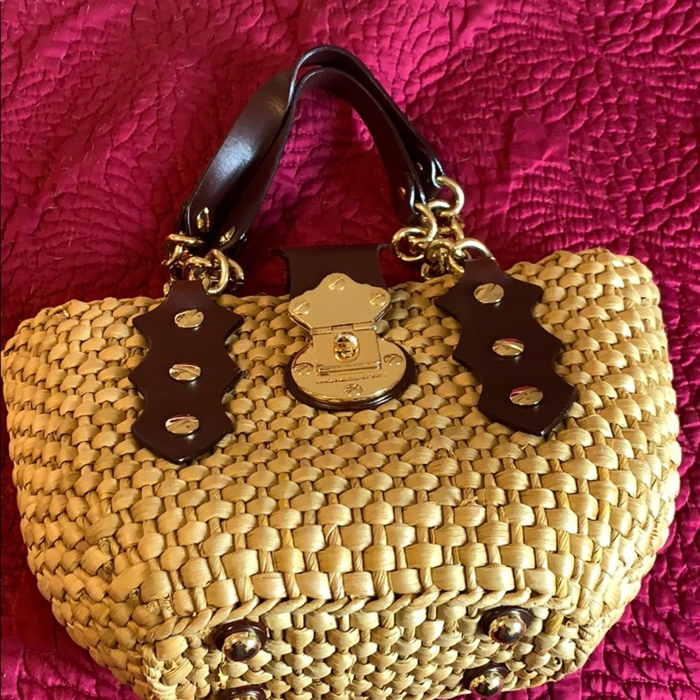 Small straw bag